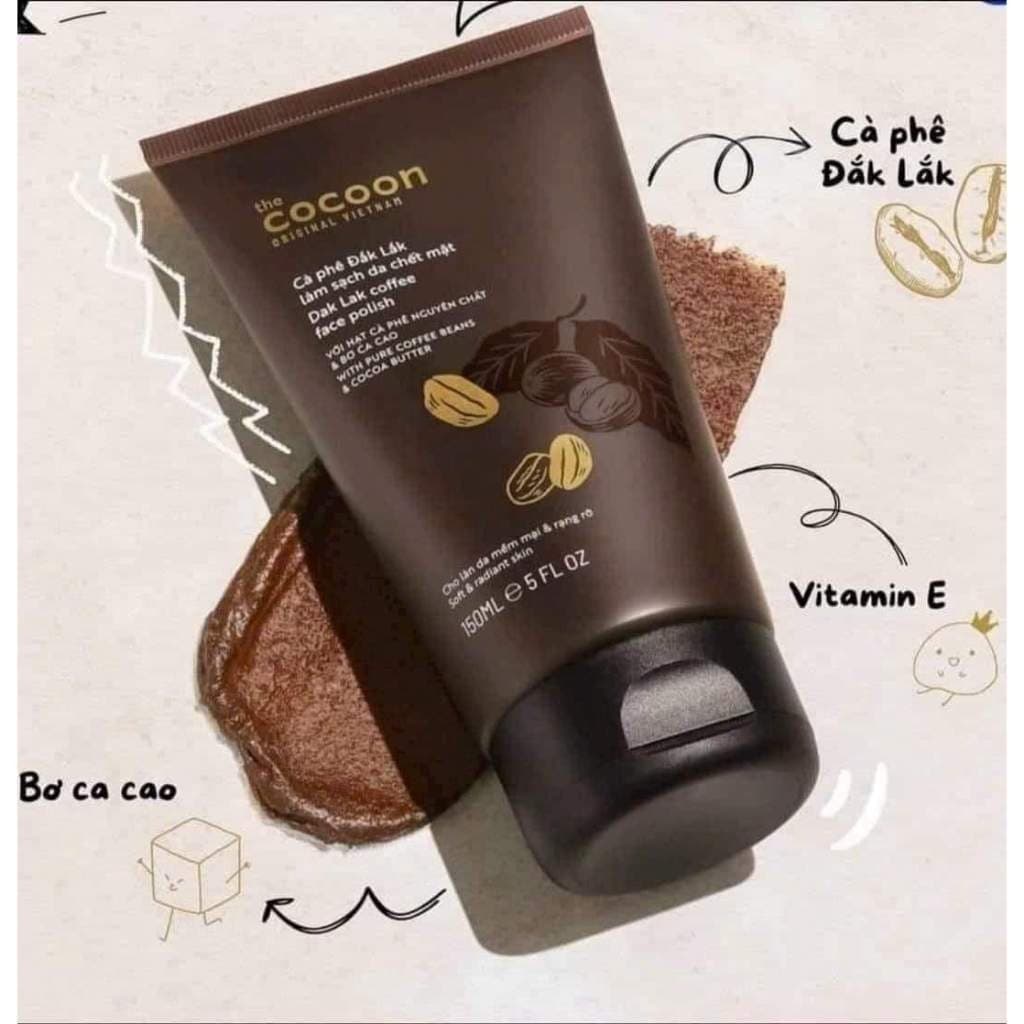 Tẩy Da Chết Cà Phê Đắk Lắk